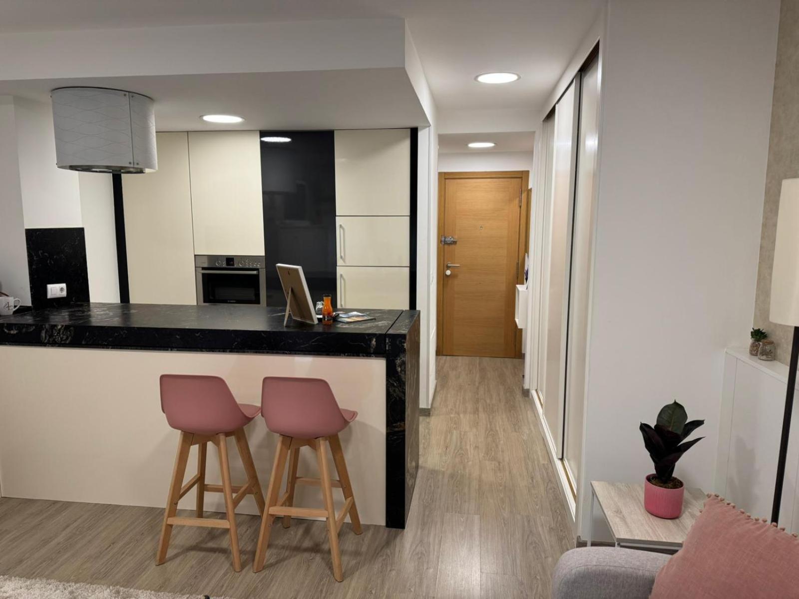 Estudio Centrico De Lujo Vigo Bagian luar foto